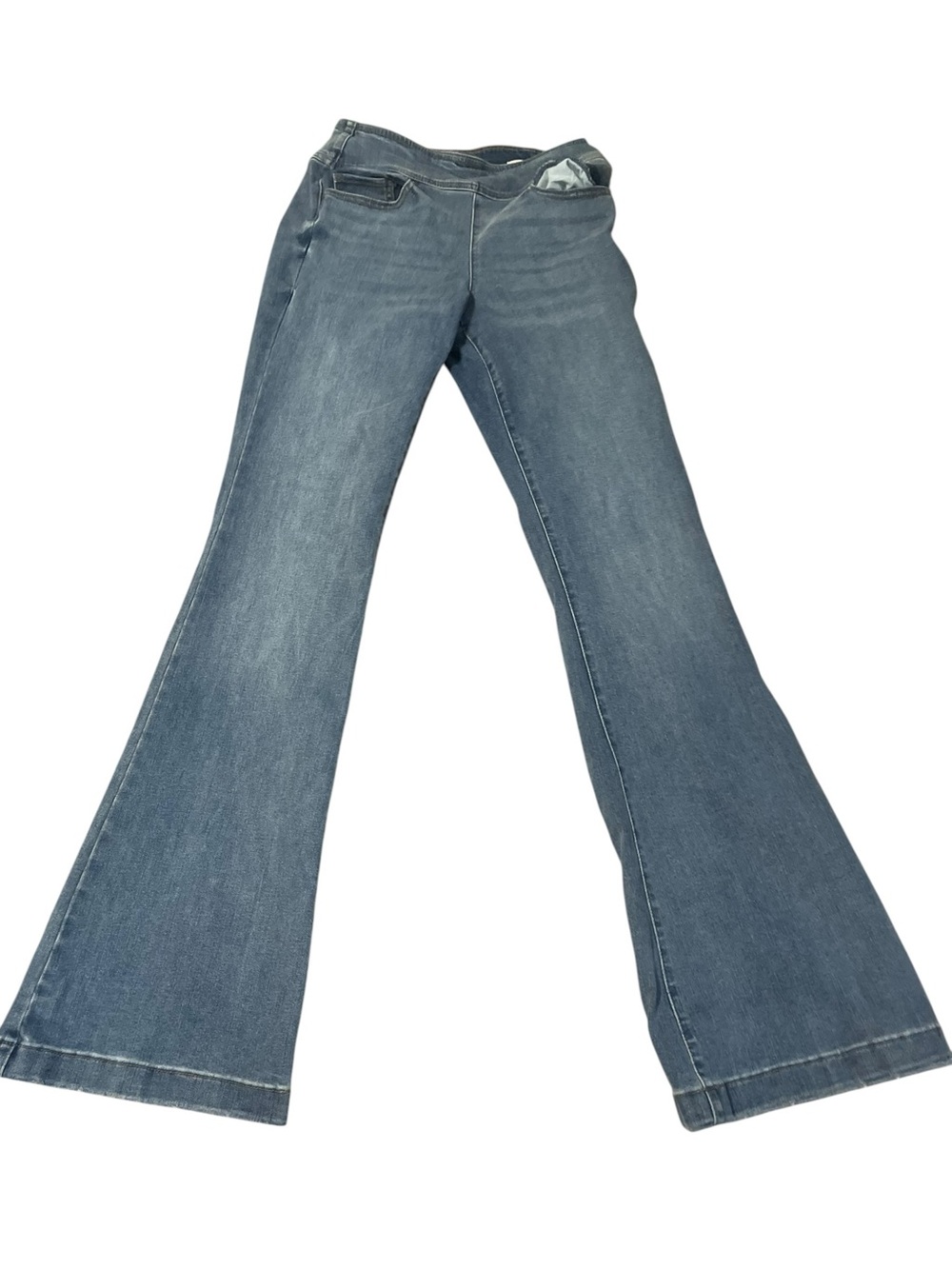 sofia by sofia vergara Blue Flared Wide-Leg Jeans